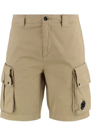 C.P. Company Korte broeken, Heren, , M, Katoen, Cargo Bermuda Shorts 100% Katoen
