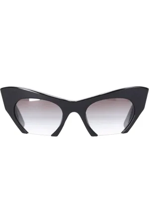 Miu Miu Pre-owned, Dames, Zwart, ONE Size, Pre-owned Acetate sunglasses