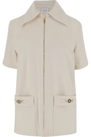 Patou Kleedjes, Dames, , M, Denim, Denim Mini Jurk met Rits Sluiting