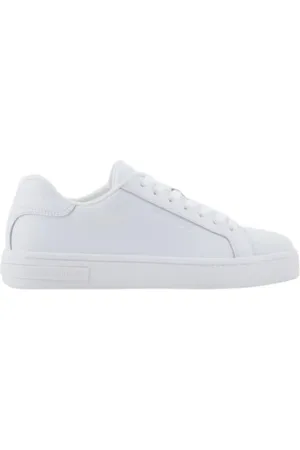 Armani Exchange Schoenen, Dames, Wit, 40 EU, Katoen, Witte Sneakers voor Vrouwen