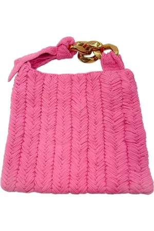 J.W.Anderson Pre-owned, Dames, Roze, ONE Size, Tweedehands Canvas handtassen