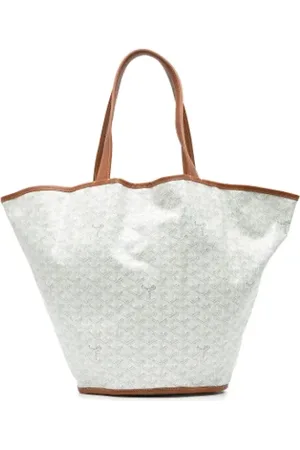 GOYARD Pre-owned, Dames, Wit, ONE Size, Pre-owned Canvas totes