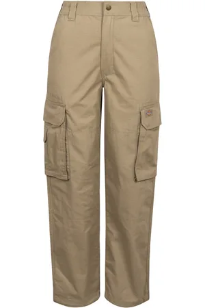 Dickies Broeken, Dames, , W25, Katoen, Hooper Bay Cargo Broek - Khaki