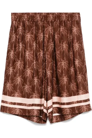 LANEUS Korte broeken, Heren, Bruin, S, Heren Bermuda Shorts