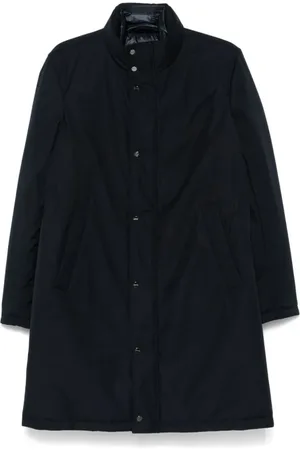 HERNO Mantels, Heren, Zwart, 3Xl, Polyester, Stijlvolle donsjas voor mannen