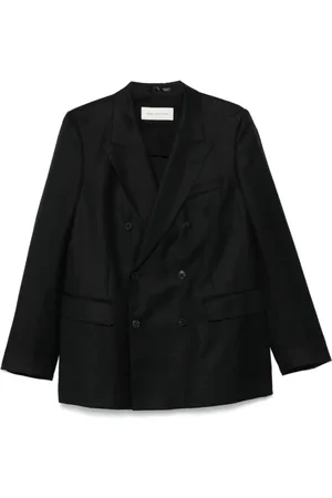 DRIES VAN NOTEN Jassen, Heren, Zwart, L, Stijlvolle M.w. Jas