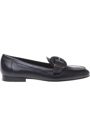 BALDININI Schoenen, Dames, Zwart, 38 EU, nappa leather loafers