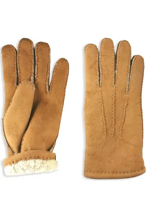 Restelli Guanti Accessoires, unisex, Bruin, 7 IN, Wol, Merino Wol Handschoenen
