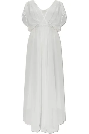 FORTE FORTE Kleedjes, Dames, Wit, S, Jurk met V-hals