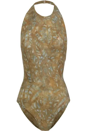Cortana Badkleding, Dames, Geel, S, Ryo, zwemkleding val print