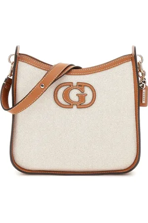 Guess Tassen, Dames, Bruin, ONE Size, Stijlvolle Sebina Schoudertas