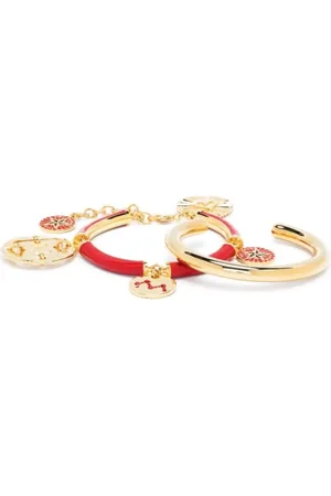 Paco rabanne Accessoires, Dames, Geel, M, Damesarmband Medals Kit