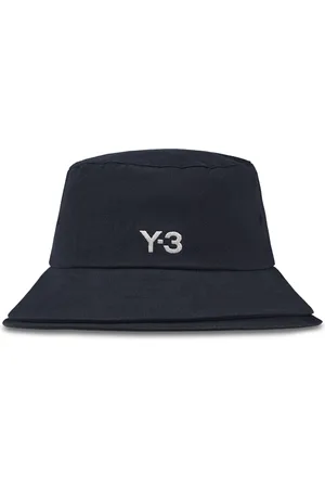 Y-3 Accessoires, unisex, Blauw, ONE Size, Stijlvolle Hoeden Collectie