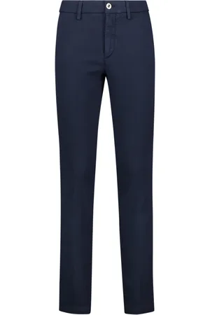 RE-HASH Broeken, Dames, Blauw, W29, Dames Chinos Gloria Stijl