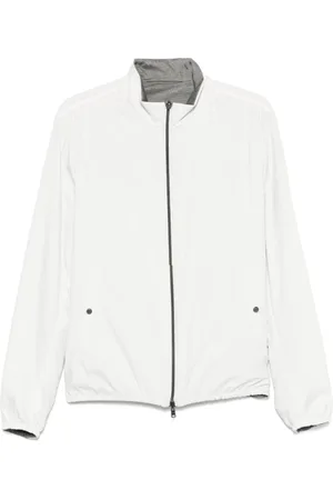 HERNO Jassen, Heren, Wit, L, Omkeerbare Jas Bianco Ss 25
