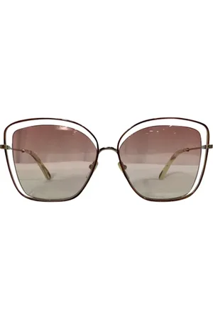 Chloé Pre-owned, Dames, Roze, ONE Size, Pre-owned Acetate sunglasses