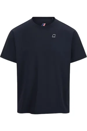 K-Way Tops, Heren, Blauw, L, Polyester, Outdoor Graphite T-shirt
