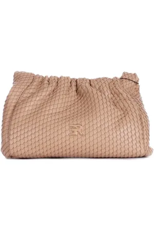 ERMANNO SCERVINO Tassen, Dames, , ONE Size, Voorzijde Logo Clip Sluiting Dames Tas