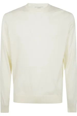 FILIPPO DE LAURENTIIS Truien, Heren, , M, Comfortabele Gebreide Ronde Hals Trui