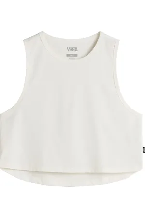 Vans Tops, Dames, Wit, M, Katoen, Outline Hybrid Tank Top