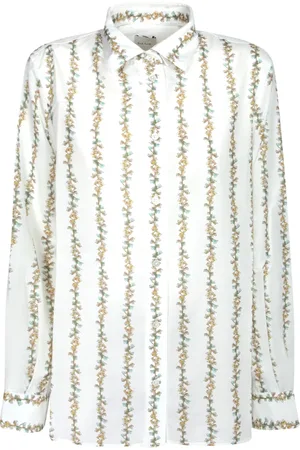 Paul Smith Blouses & Shirts, Dames, Veelkleurig, M, Katoen, Witte T-shirt & Polo Collectie
