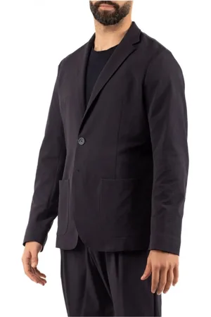 HERNO Jassen, Heren, Blauw, L, Stijlvolle Herenjas