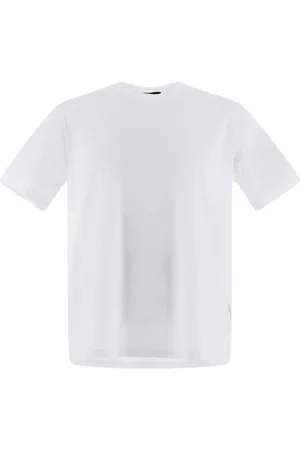 HERNO Tops, Heren, Wit, 3Xl, Katoen, T-Shirts