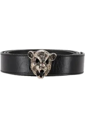 Saint Laurent Pre-owned, Heren, Zwart, ONE Size, Leer, Pre-owned Leather belts