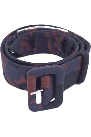 Miu Miu Pre-owned, Dames, Veelkleurig, ONE Size, Katoen, Pre-owned Cotton belts