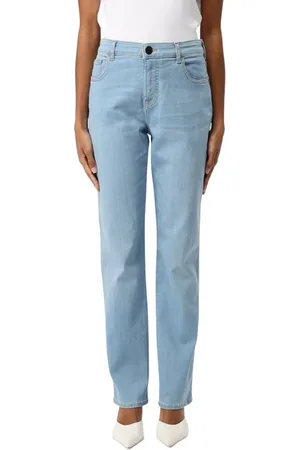 Emporio Armani Jeans, Dames, Blauw, W29, Lichtblauwe Jeans