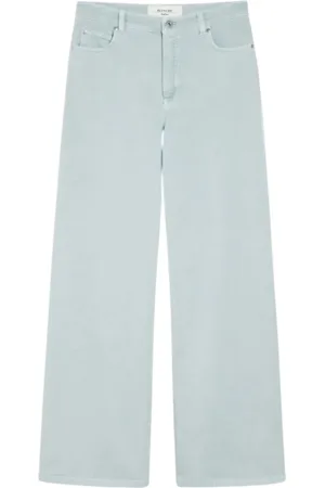 Max Mara Jeans, Dames, Blauw, M, Medina Casual Broek