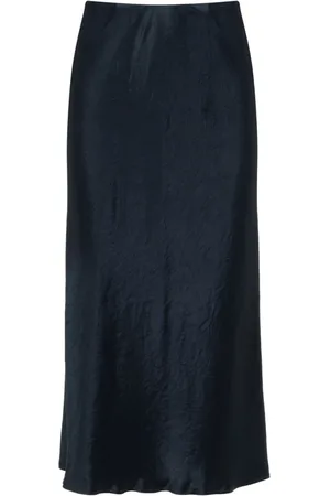 Max Mara Rokken, Dames, Blauw, M, Elegante Zwarte Jurk