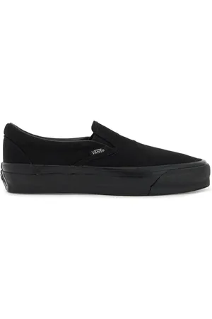 Vans Schoenen, Heren, Zwart, 45 EU, Canvas Slip-On Reissue Sneakers