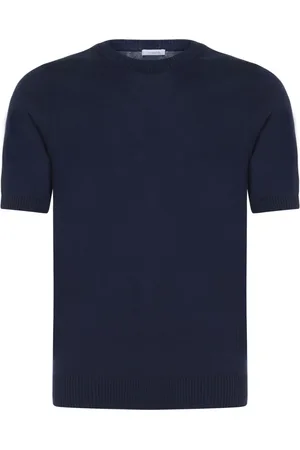 Malo Truien, Heren, Blauw, 3Xl, Katoen, Blauwe Gebreide Korte Trui