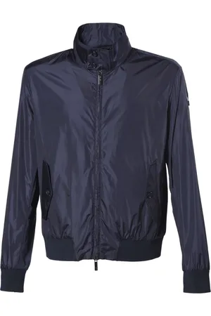 BALDININI Jassen, Heren, Blauw, XL, Nylon, Dark nylon jacket