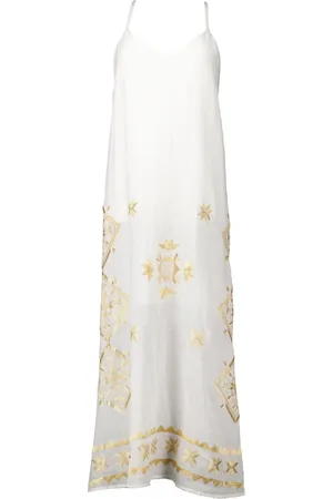 Greek Archaic Kori Kleedjes, Dames, Wit, M, Stijlvolle witte jurk