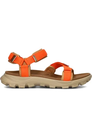 Woden Schoenen, Dames, Oranje, 42 EU, Dames Sandalen Sandie Oranje