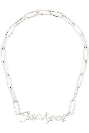 Jil Sander Accessoires, Heren, Grijs, ONE Size, Zilveren Ketting voor Vrouwen