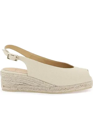 Castaner Schoenen, Dames, Wit, 39 EU, Klassieke Wedge Espadrilles voor Vrouwen