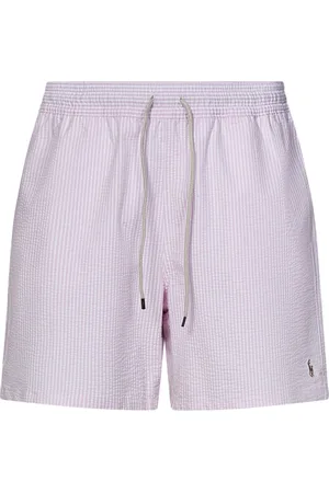 Ralph Lauren Badkleding, Heren, Roze, M, Roze Zee Kleding Zwemkleding Shorts