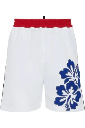 Dsquared2 Korte broeken, Heren, Wit, M, Heren Shorts in Korte Stijl