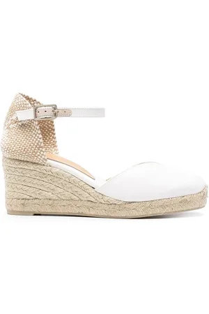 Castaner Schoenen, Dames, Wit, 40 EU, Stijlvolle Wedge Espadrilles voor Vrouwen