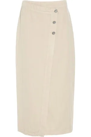 Bitte Kai Rand Rokken, Dames, , 2Xl, Elegante Ivory Rok Inaka Model