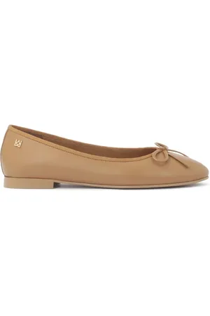 Kazar Schoenen, Dames, Bruin, 37 EU, Leer, Lichtbruine ballerina