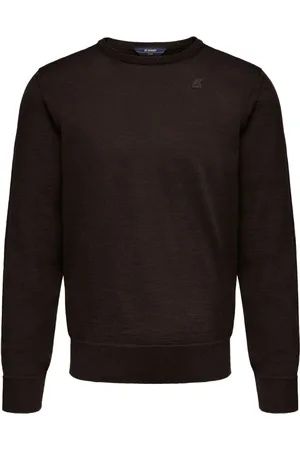 K-Way Truien, Heren, Bruin, M, Merino Gebreide kleding