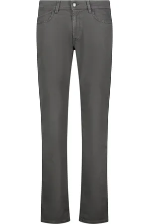 RE-HASH Jeans, Heren, Grijs, W40, Katoen, Heren Casual Broek