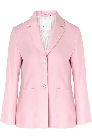 Max Mara Jassen, Dames, Roze, S, Stijlvolle jas voor vrouwen