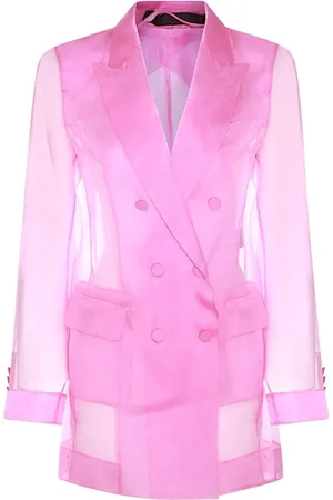 Max Mara Jassen, Dames, Paars, S, Stijlvolle jas voor vrouwen
