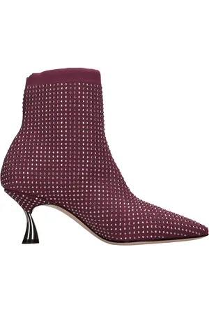 Casadei Schoenen, Dames, Paars, 37 EU, Laarzen Paars