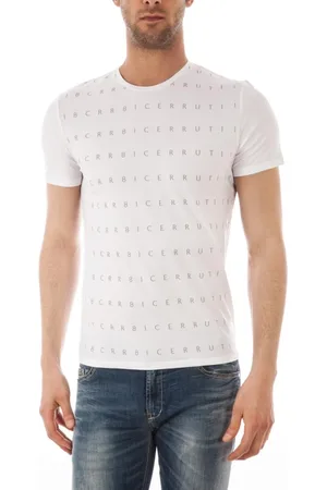 Cerruti 1881 Tops, Heren, Wit, S, Witte Leren Portemonnee